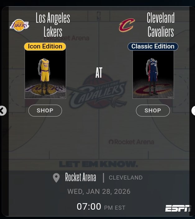 九游网页版-青春回忆！骑士将在后天主场对阵湖人时使用经典复古球衣及地板